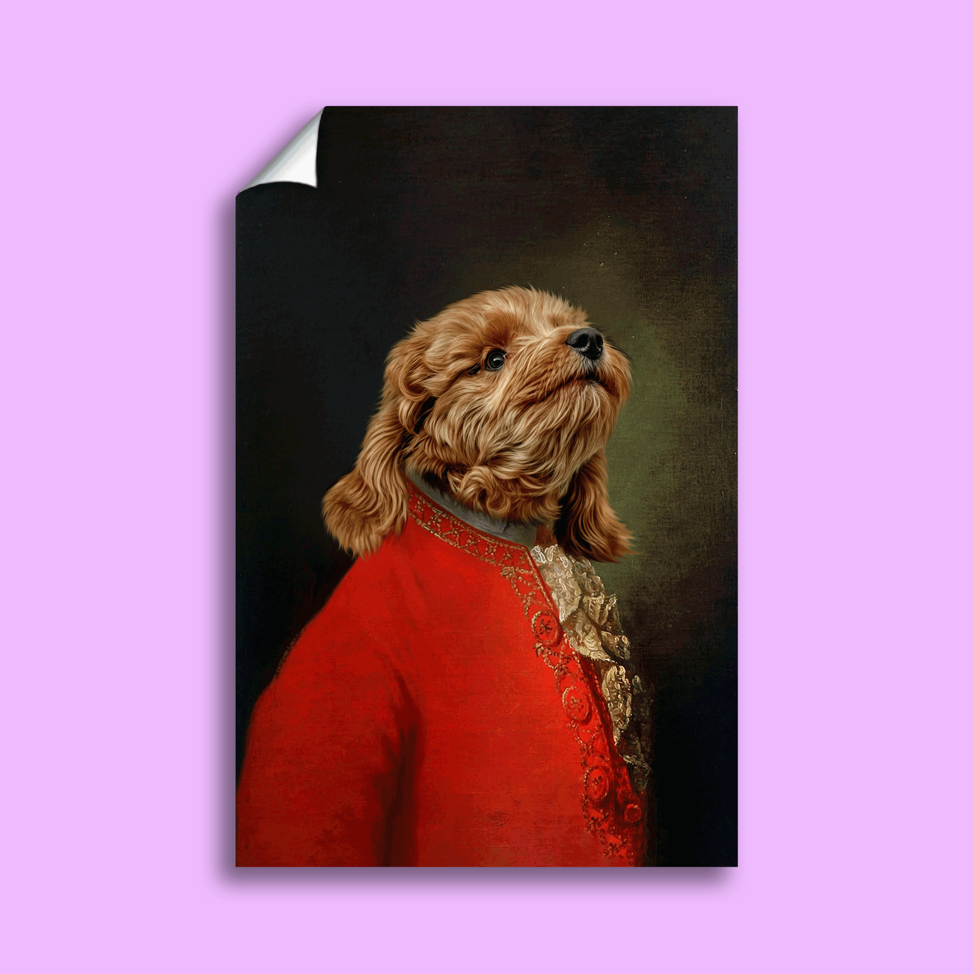 The Classical Virtuoso Custom Pet Portrait